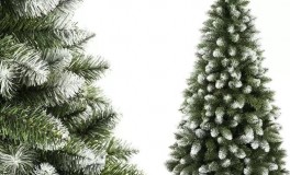 Luxus Műfenyő 3D havas 180 cm