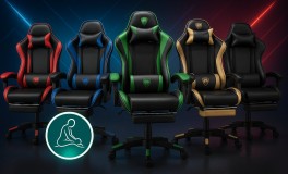 Prémium gamer szék masszázzsal