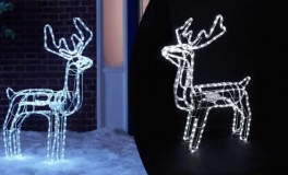 Karácsonyi LED Rénszarvas 70 cm