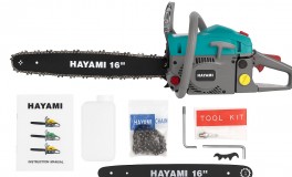HAYAMI benzines láncfűrész