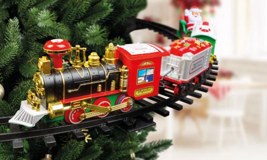 Karácsonyfa kisvasút 