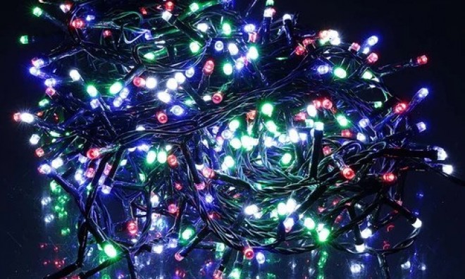 18 m 240 LED-es dekor fényfüzér