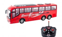 32 cm-es játék távirányítós busz