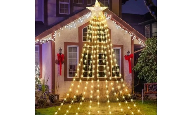 LED Karácsonyfa Fényfüzér 2M