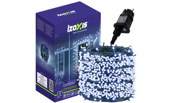 500 LED-es karácsonyi fényfüzér