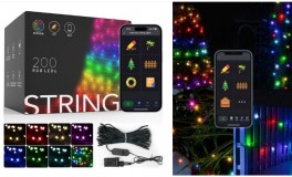 WIFI Smart 20M LED RGB fényfüzér