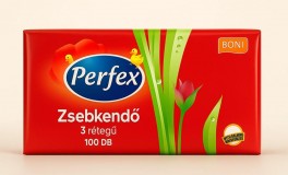 Perfex 3 Rétegű Zsebkendő 10x100 db