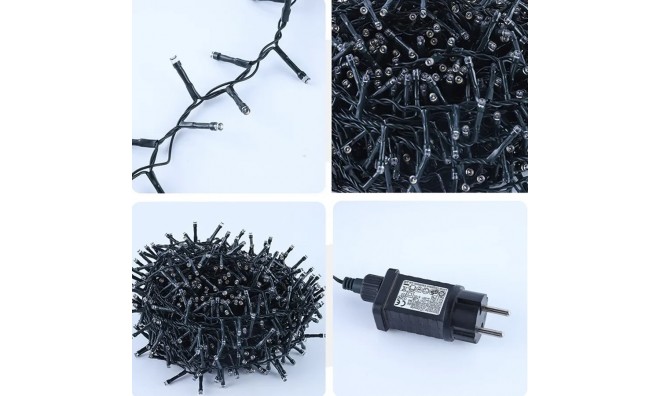 1000 LED-es BOA fényfüzér