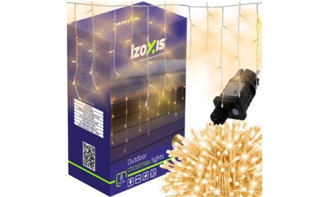 Karácsonyi dekor 300 LED-es jégcsap