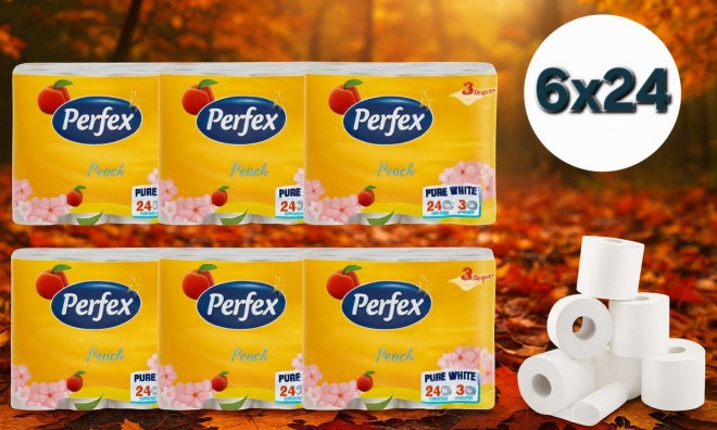 PERFEX Barack 6x24 tekercs WC papír