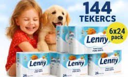Lenny 6x24 WC-papír MEGA PACK