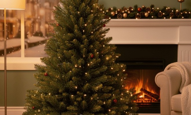 Prémium 3D Műfenyő-220cm