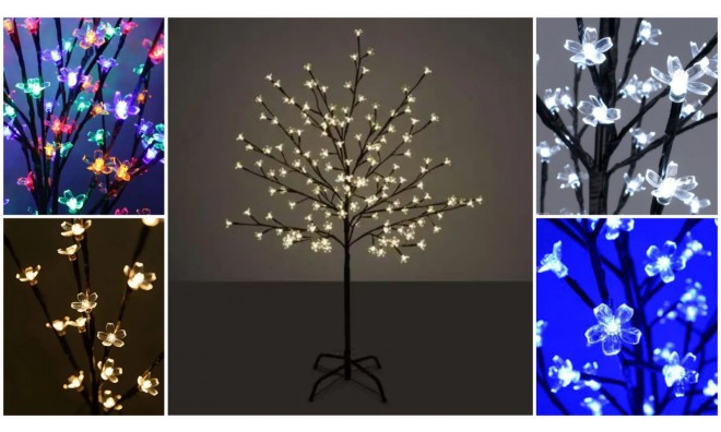 Xmas LED sakura fa 150 cm,72 LED