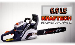 KrafTech Benzines láncfűrész 5,8 LE