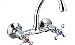 1+1 kétgombos konyhai csaptelep