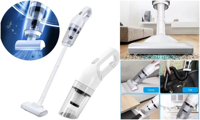 Újratölthető Kézi Porszívó 120W