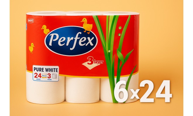 PERFEX 6x24 tekercs wc papír