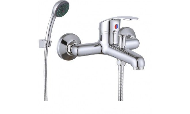 1+1 kád–zuhany csaptelep+kézizuhany