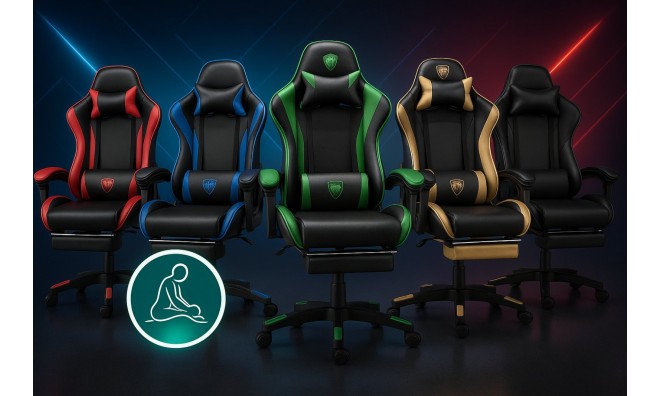 Prémium gamer szék masszázzsal