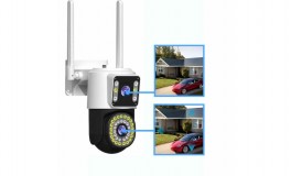 Dupla forgó Wi-Fi IP kamera