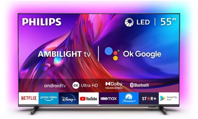Philips 55'' 4K UHD Smart Ambilight