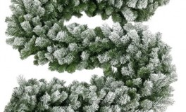 2.7 m karácsonyi prémium girland 