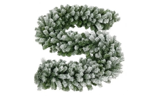 2.7 m karácsonyi prémium girland 