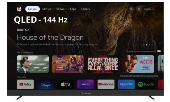 CONTINENTAL EDISON LED TV 4K UHD