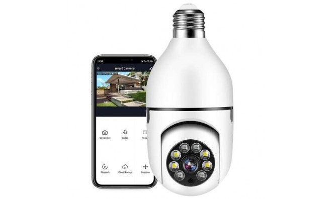 1+1 Forgatható Smart WiFi IP Kamera