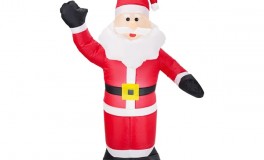 Felfújható mikulás