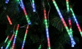 Kültéri Színes Meteor Fényfüzér