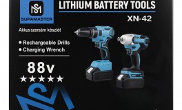 Supamaster akkus szerszámkészlet