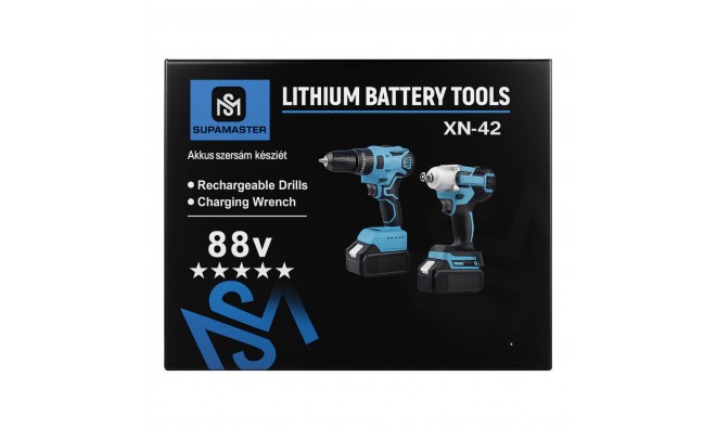 Supamaster akkus szerszámkészlet