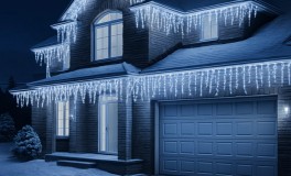 1 +1 Jégcsap LED Fényfüzér 25