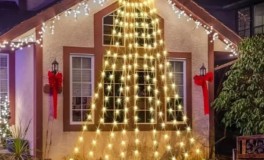 193 LED Karácsonyfa Fényfüzér 2m