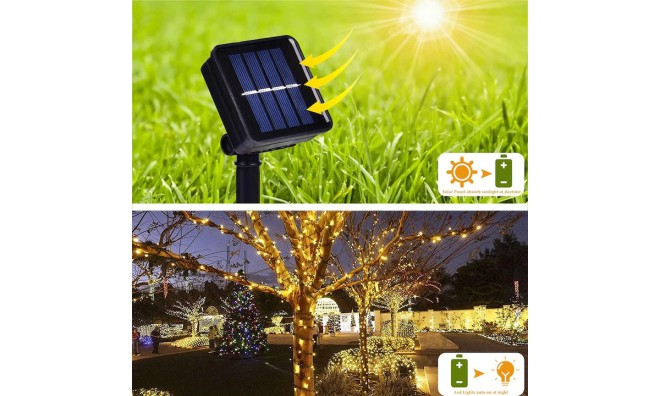 Napelemes kerti füzér 2