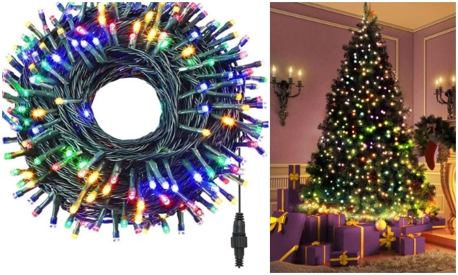 20M 200 LED RGB színes fényfüzér