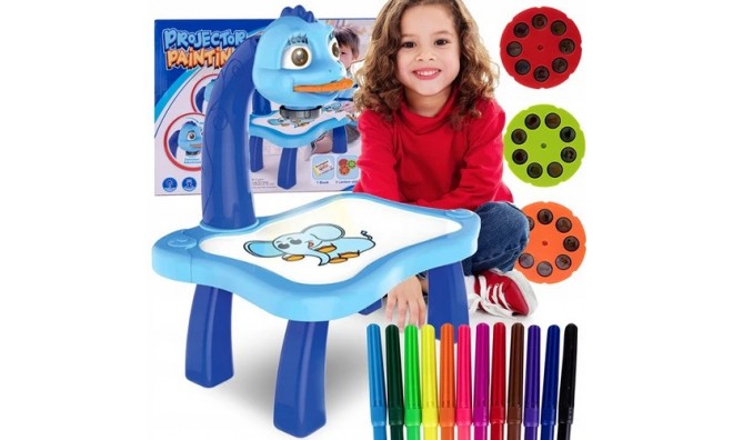 Projektor írásvetítő diaképekkel