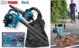 2in1 Hitman benzines lombszívó-fúvó