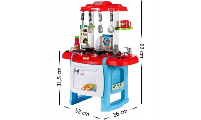Játék gyerekkonyha 62 cm 2