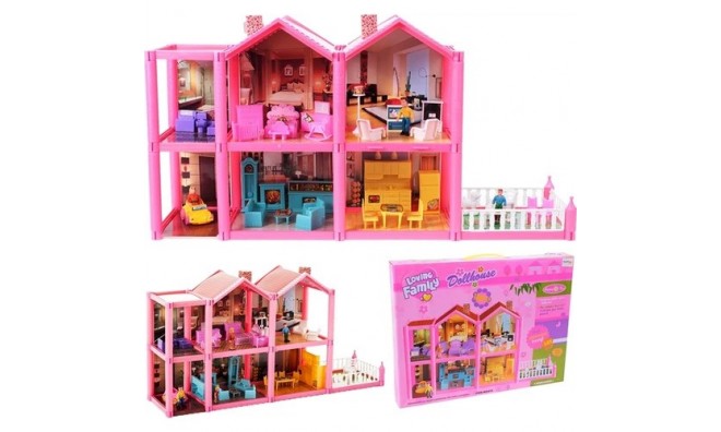 Kétszintes Malplay babaház