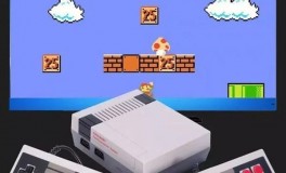 Retro játék console