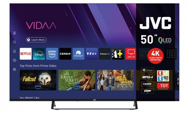 JVC 50'' 4K UHD Smart LED TV