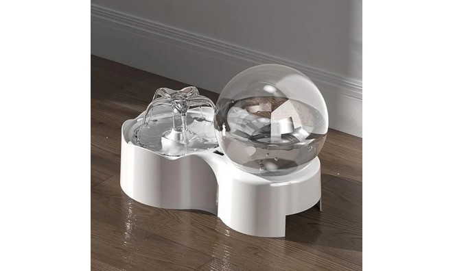 Intelligens macska vízadagoló