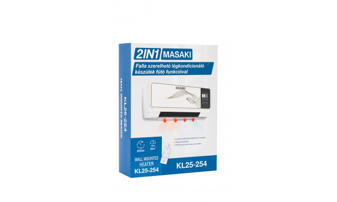 2in1 Fali Klíma+Elektromos Fűtőtest