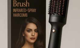 3 az 1-ben Hair Steam Brush