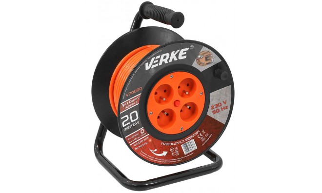 Verke Hosszabbító Kábel Dobbal