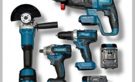 THO 4 részes akkus szerszámkészlet