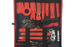 Kárpit/autórádió leszedő szerszám