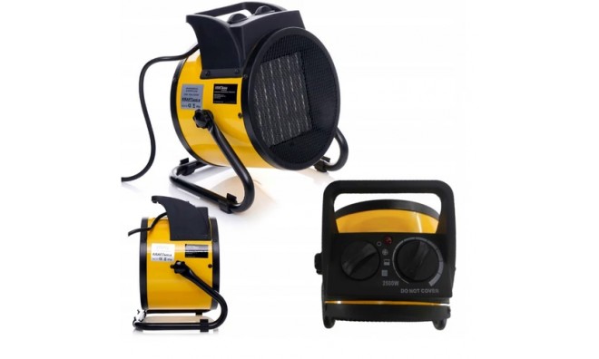 Acél fűtőbetétes ipari hősugárzó